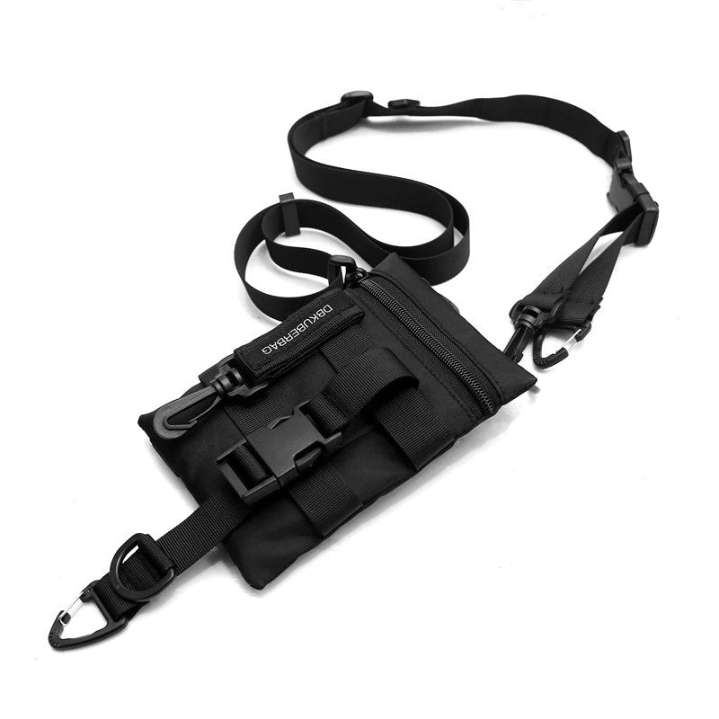 Crossbody Lille Taske Nylon Taktisk Bæltetaske