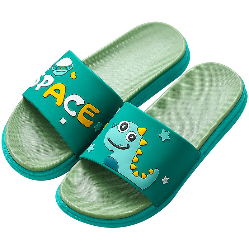New Slippers Female Summer Family Of Three Parent-child Home Sliding Indoor