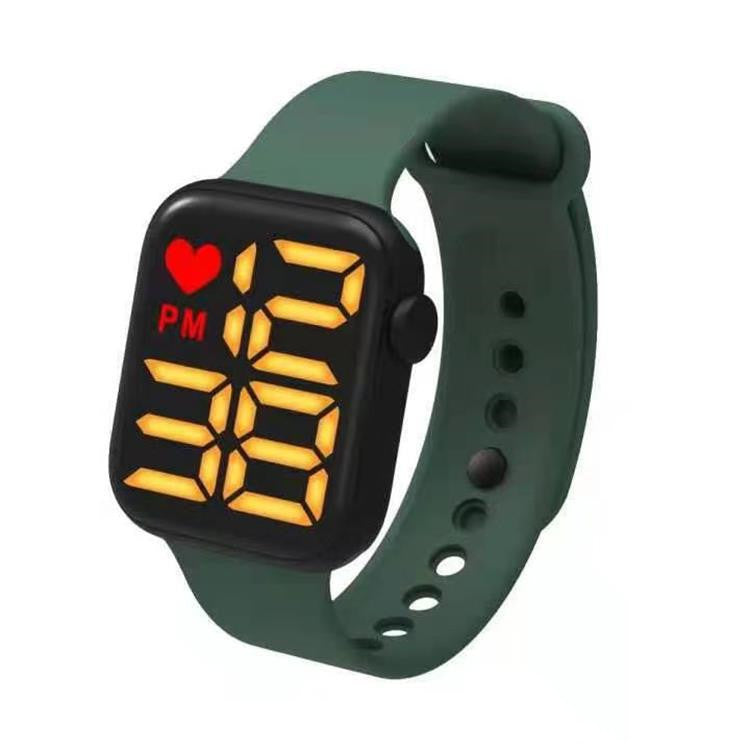 Touch Square Large Screen LED Electronic Watch