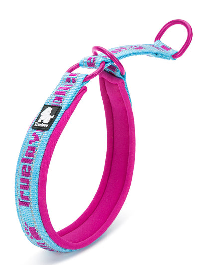 Truelove Pet Dog Collar Traction Diving Fabric Adjustable Reflective Soft Foreign Trade Cross-border Amazon