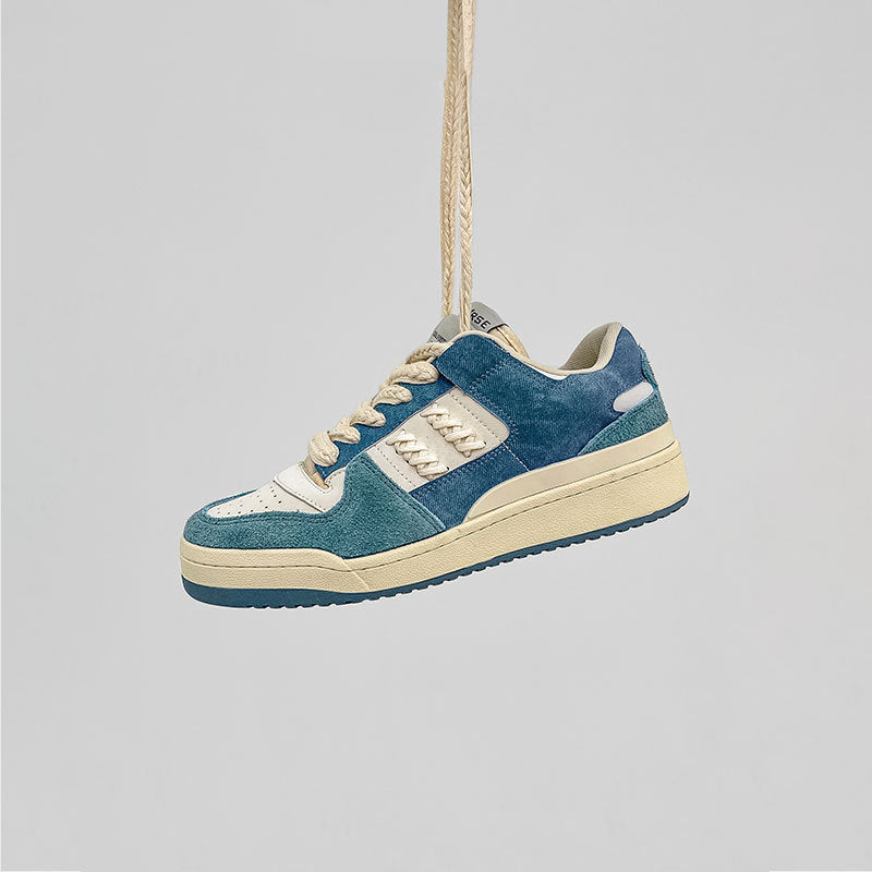 Women's All-match Thick-soled Casual Sports Sliding Low-top Sneakers