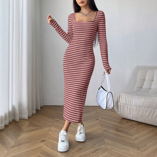 Summer New Elegant Slit Slim Fit Dress