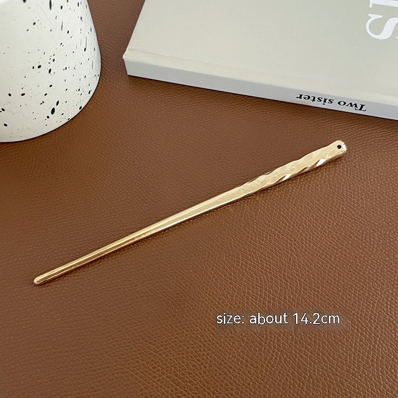 Irregular Metal Hairpin Updo Simple Hairpin