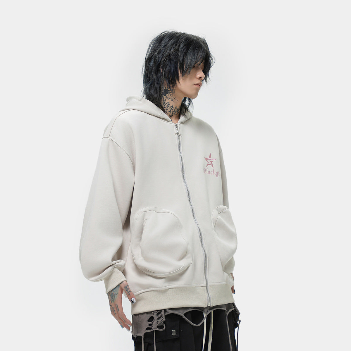 Women's Loose And Hooded Cardigan Sweater
