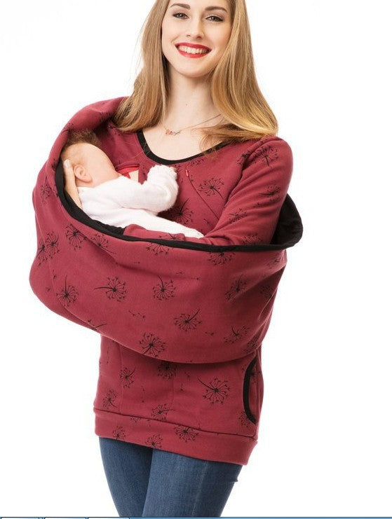 Long-sleeve Printed Maternity And Womens Clothing
