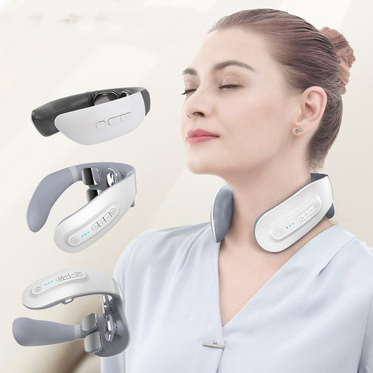 Multifunctional Cervical Spine Massage Instrument Shoulder And Neck Physiotherapy Pulse Neck Protection Instrument