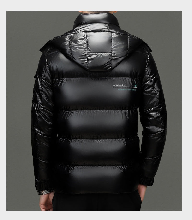 Men's Hooded Winter Thickened Cotton Jacket