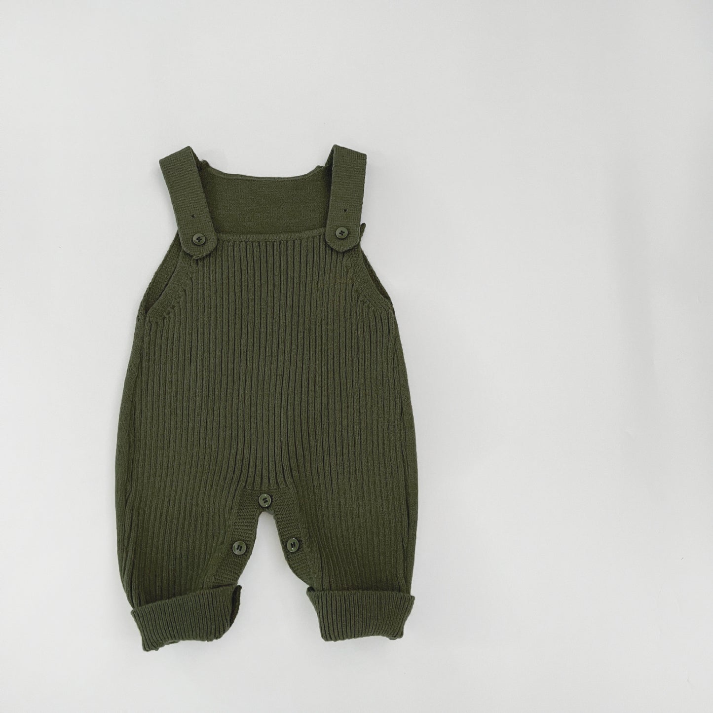 Infant Knitted Suspender Spring And Autumn Jumpsuit