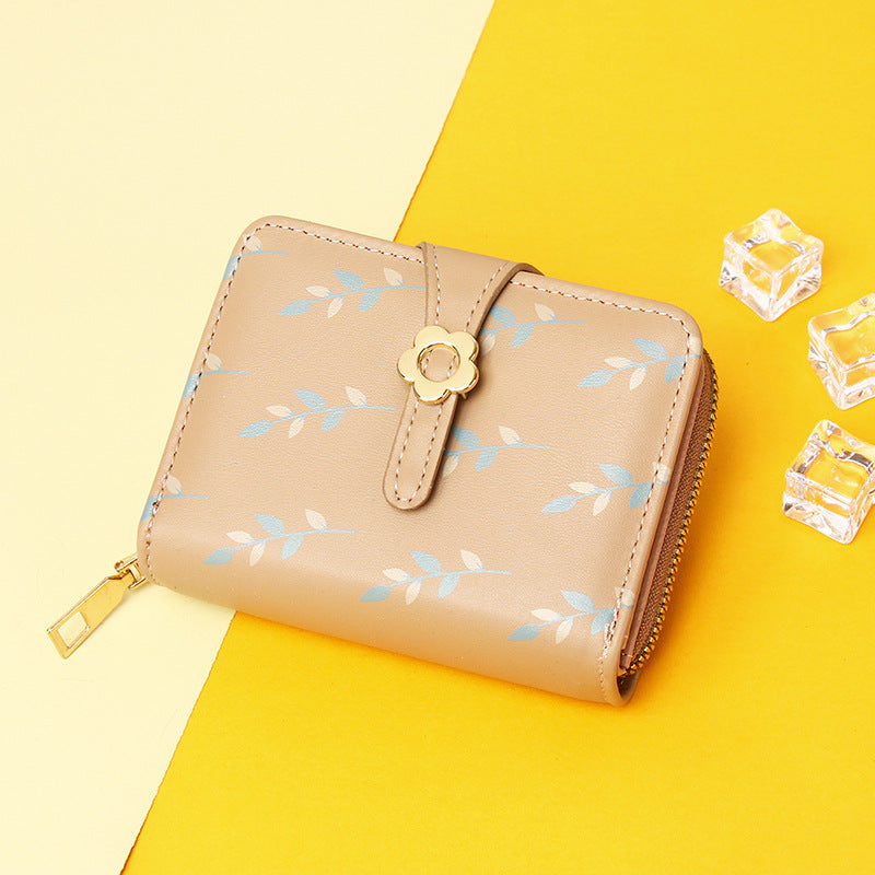 Clip Fastener Student Zipper Female Zero Wallet