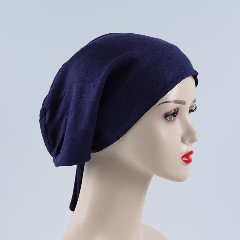 Modal Rayon Lined Elastic Satin Chiffon National Headband