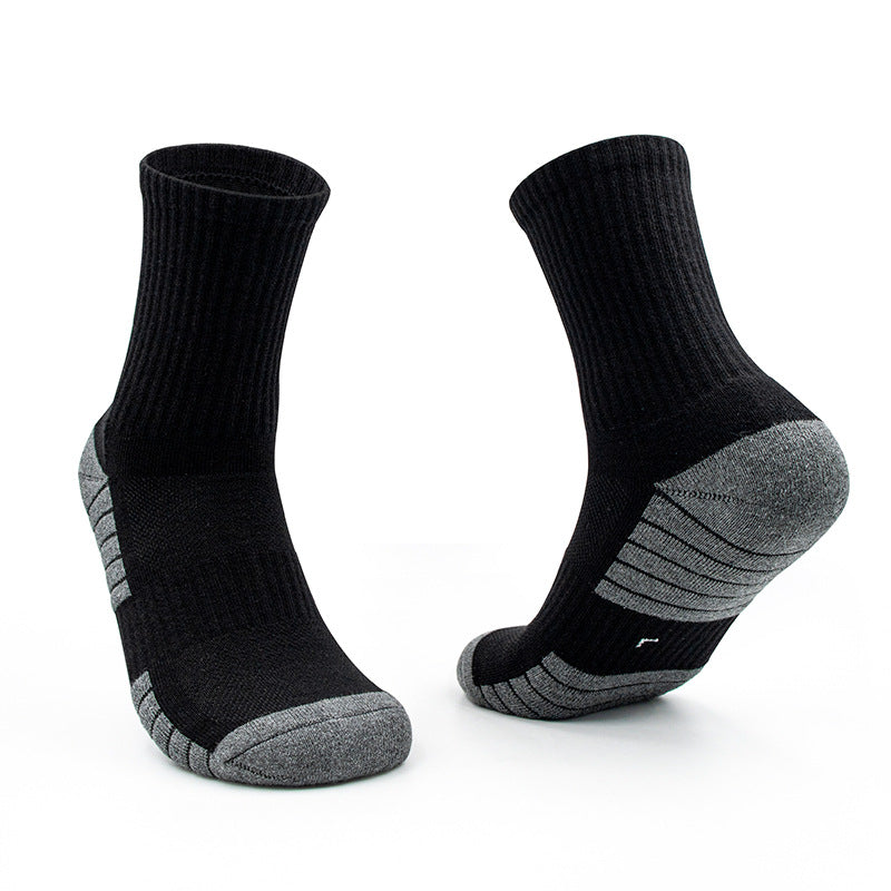 Men's Basketball Socks Thickening Towel
