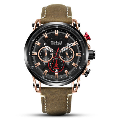Hollow Shell Multi-Function Sports Watch