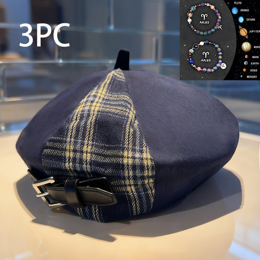 British-style Casual Painter Hat That Is Versatile And Can Show Off Your Face