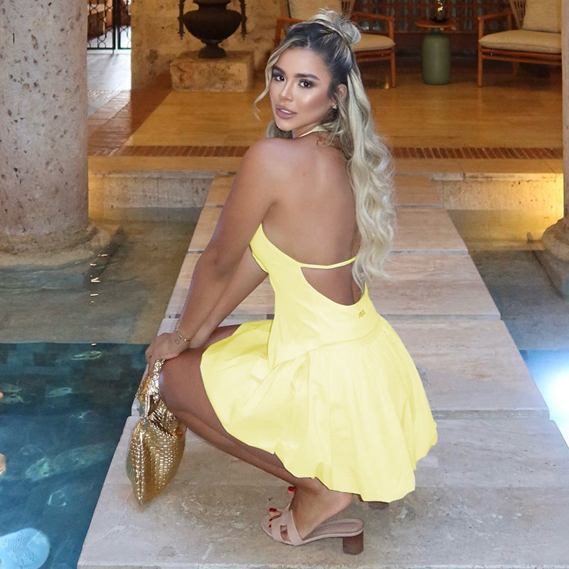 Women's Two-piece Waist-cinching Skirt Set