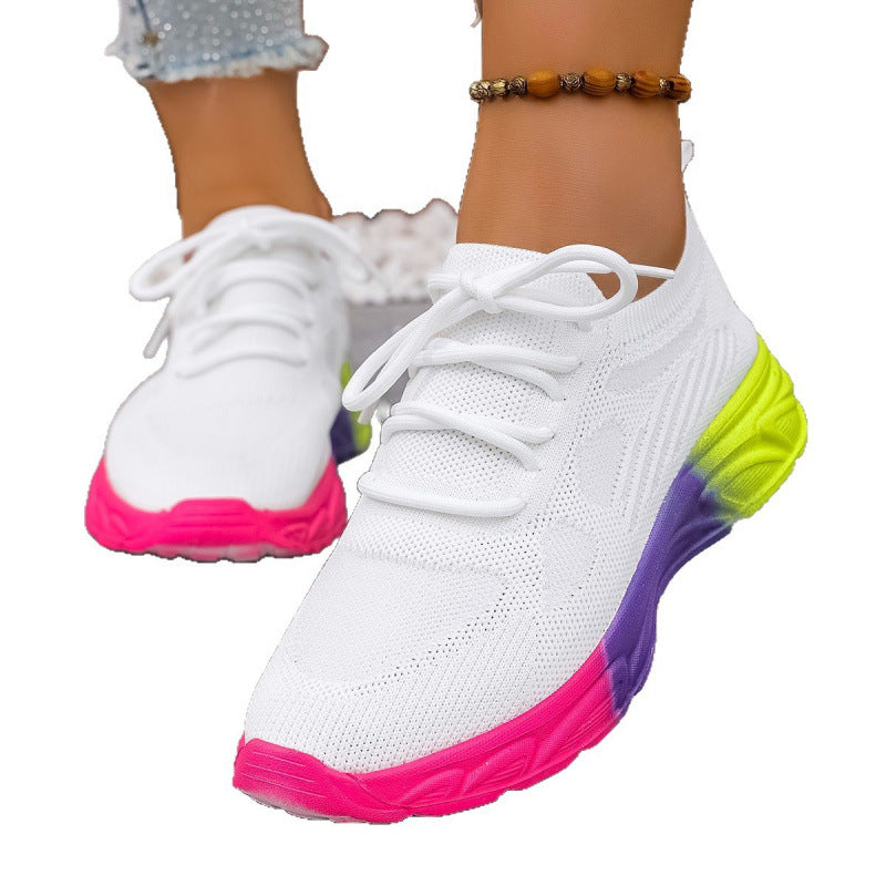 Womens Stylish Casual Low-cut Round-toe Flats