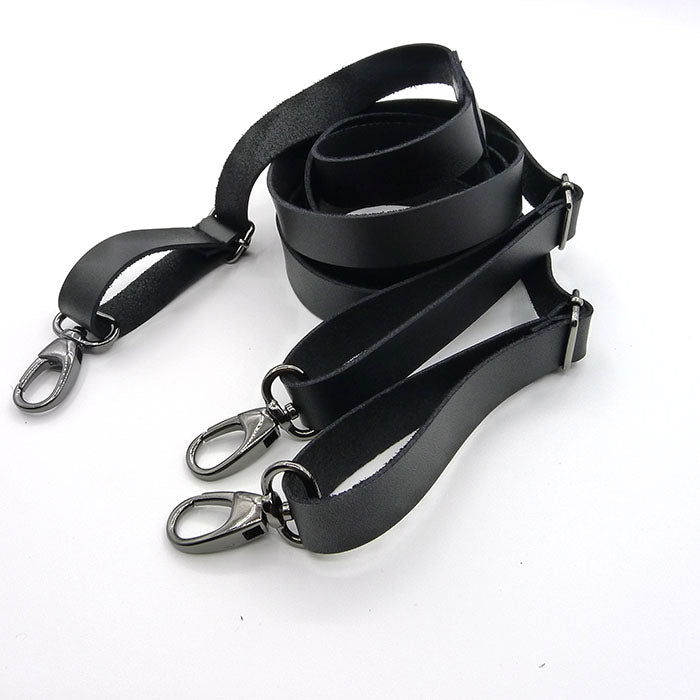 Full Leather Hook Buckle Suspender Belt For Men And Women