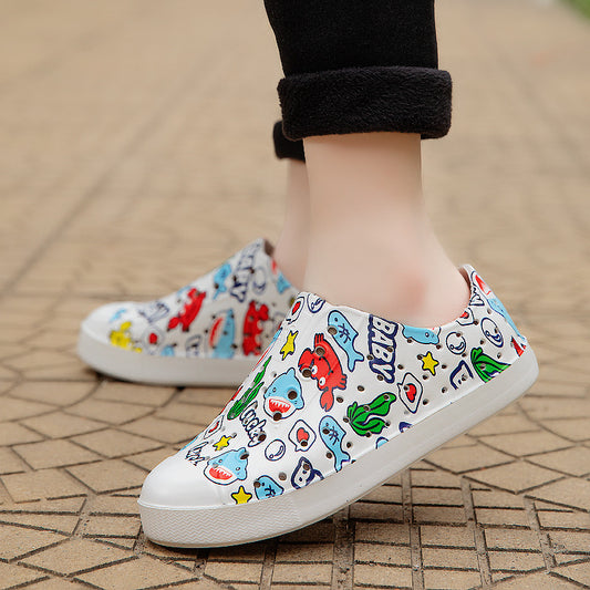 Boys And Girls Breathable Non-slip Casual Beach Printing Outdoor Sandals