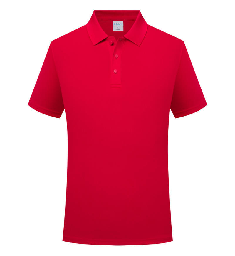 Combed Cotton Beaded Polo Shirt Lapel Overalls