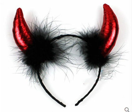 Performance Cartoon Animal Headband Plush Headdress