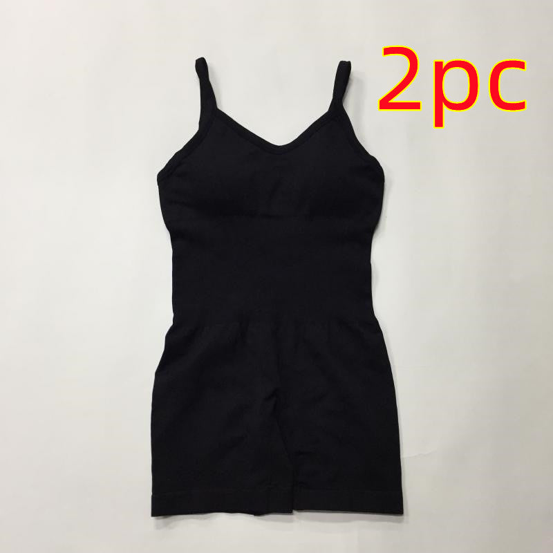 Women's Fashion Sports High Waist Seamless Knitted Sleeveless Jumpsuit