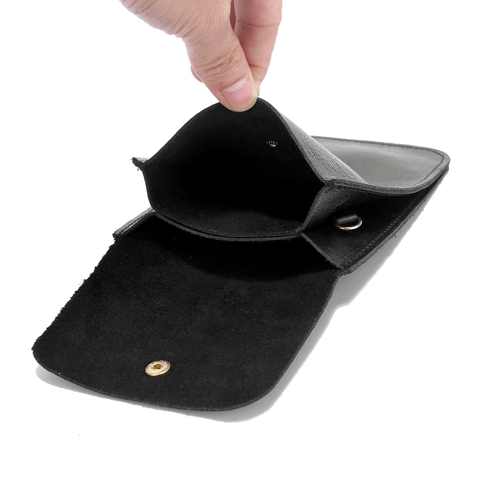 Women's Fashionable And Versatile Head Layer Cowhide Clutch Bag
