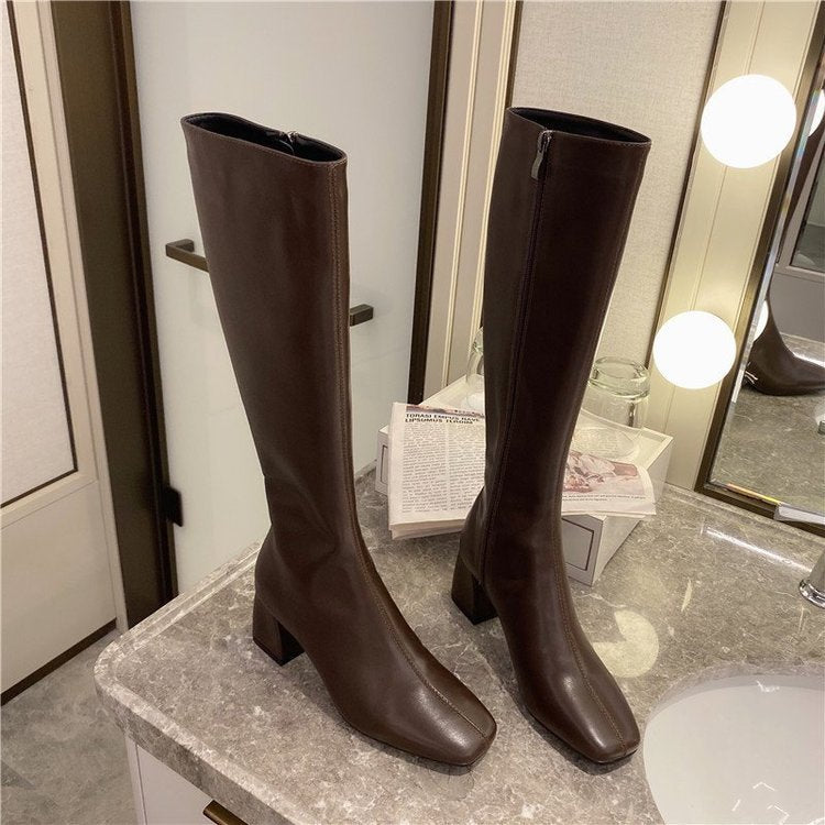 New British Style Martin Leather Boots