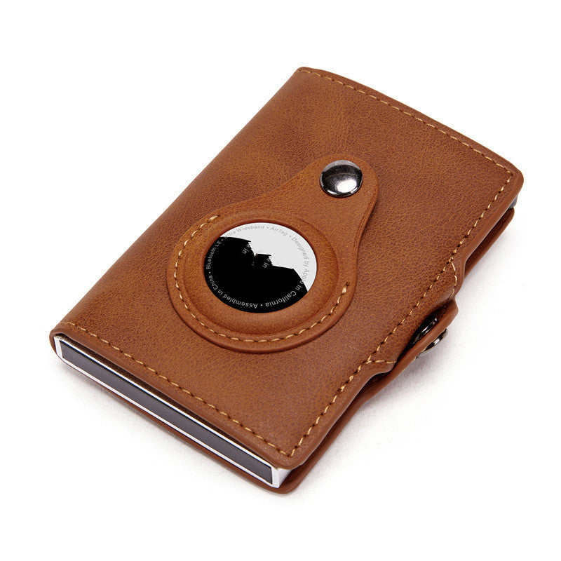 Anti-theft Brush Positioning Multi-card Aluminum Alloy Card Holder