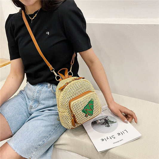 Variety Of Back Law Female Law System Simple Straw Bag