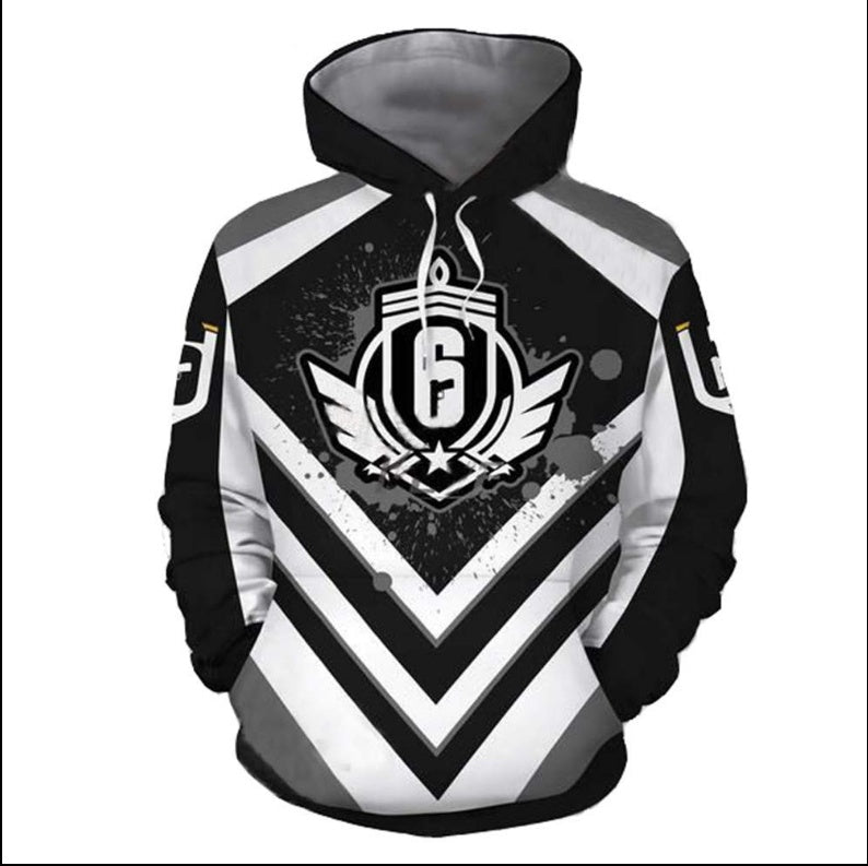 Digital Printing Fashion Hoodie Pullover Sweater