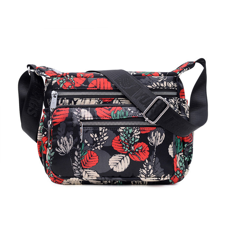 Crossbody Printed Bag Shoulder Bag Nylon Cloth