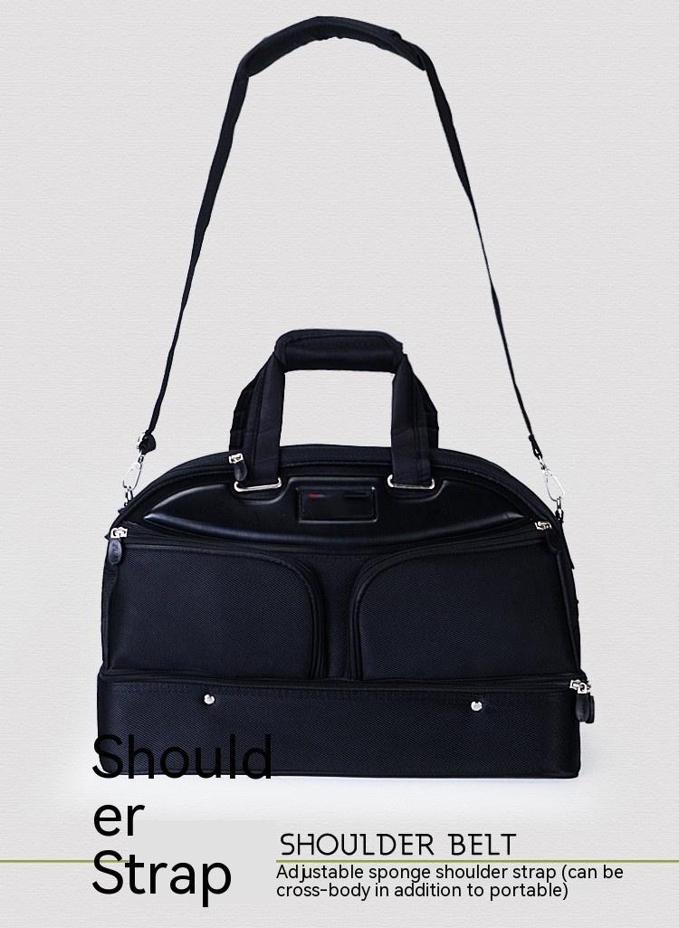Golf Clothing Bag Nylon Double-layer Large Capacity