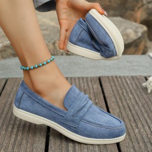 Spring Leisure Women's Flat Shoes Pumps Plus Size