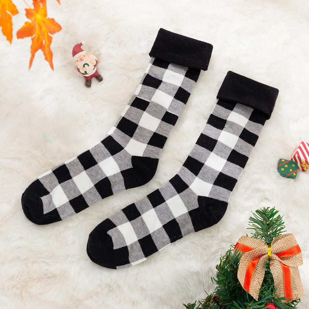 Children's Jacquard Christmas Socks