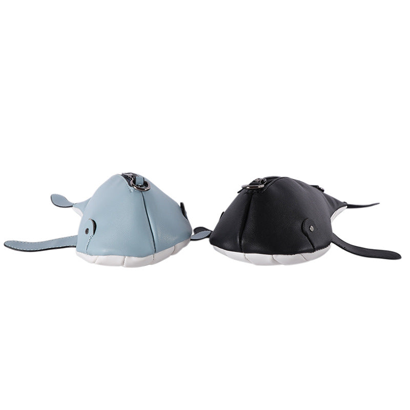 Fashion Creative Cute Stereo Whale Shoulder Bag