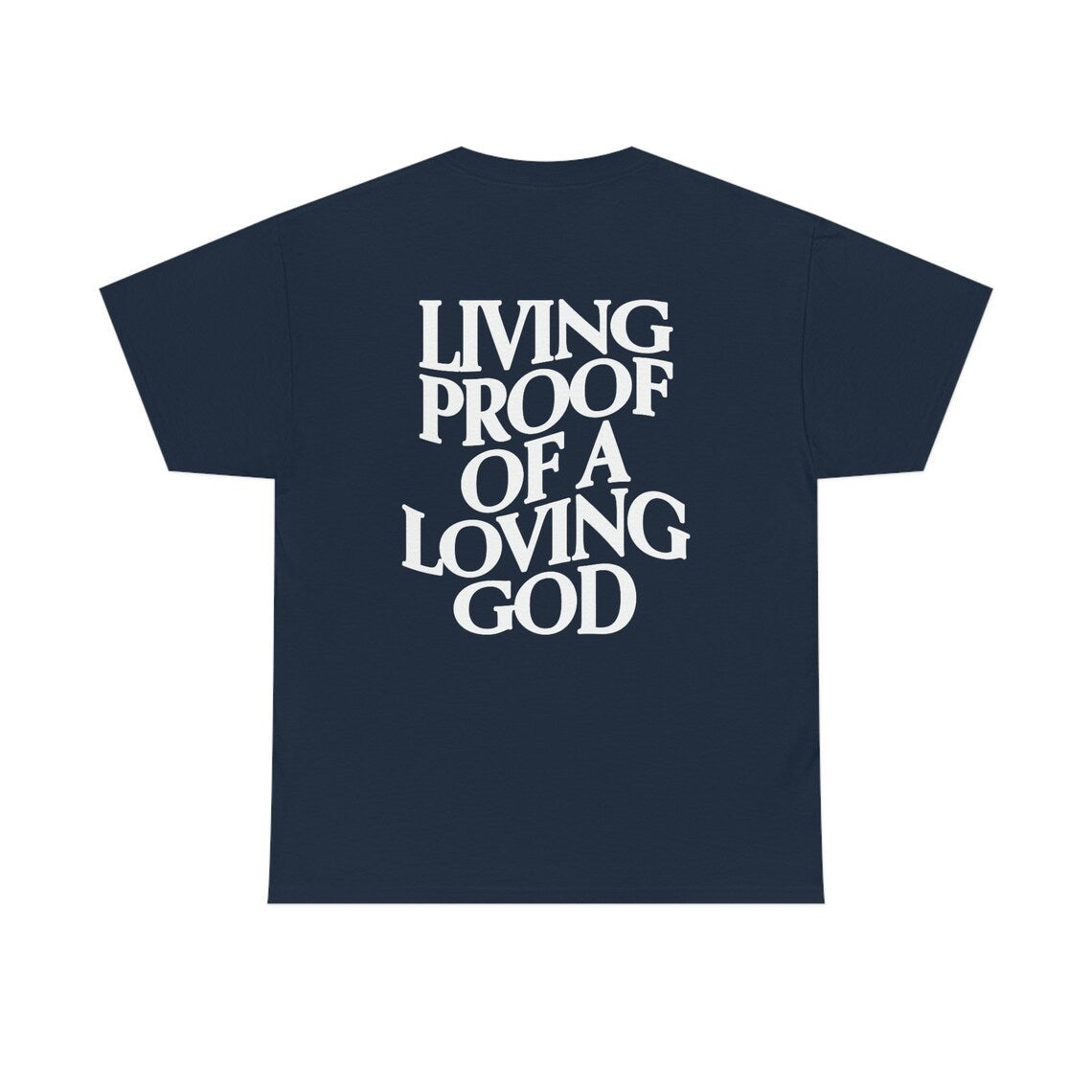 Men's Fashion Casual Letter Print Short-sleeve T-shirt