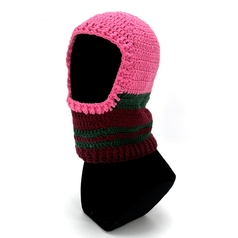 Hand Knitted Wool Head Cover