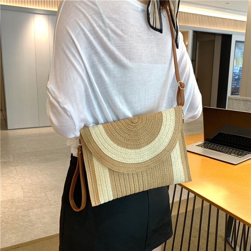 Handmade Woven Bags On The Beach