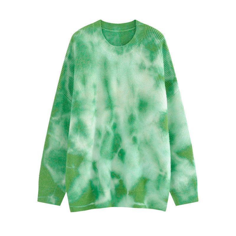 Dameovertøj Løs Afslappet Lazy Strikket Pullover-Top