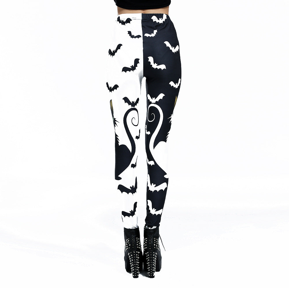 Sexy Women's Brushed Nine Point Leggings