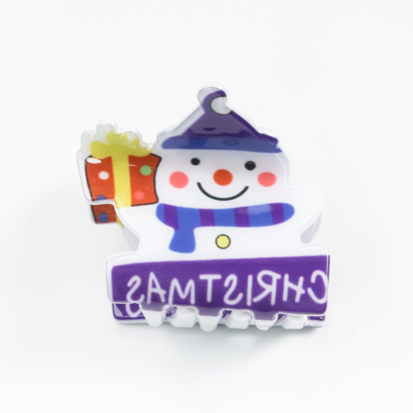 Christmas-themed Cute Gloves, Snowman, And Cookie Hair Clips