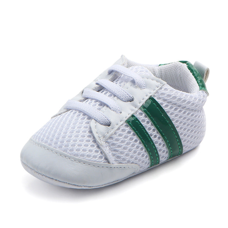 Spring And Autumn Breathable Mesh Baby's Shoes Soft Bottom Non-slip Baby Toddler Shoes