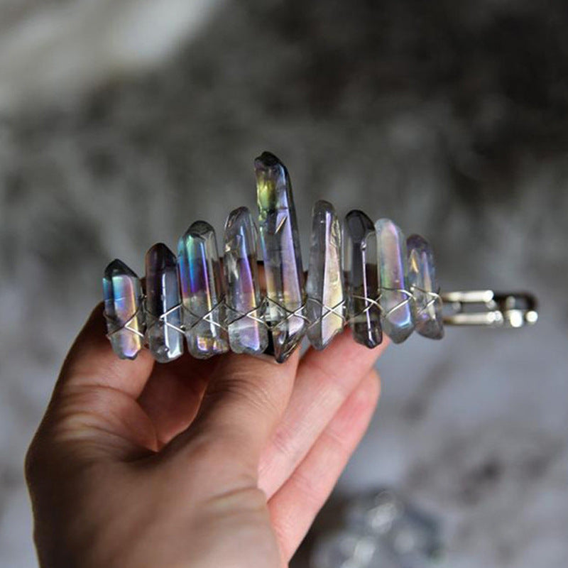 Multicolor Spring Crystal Hairpin Headwear 8cm