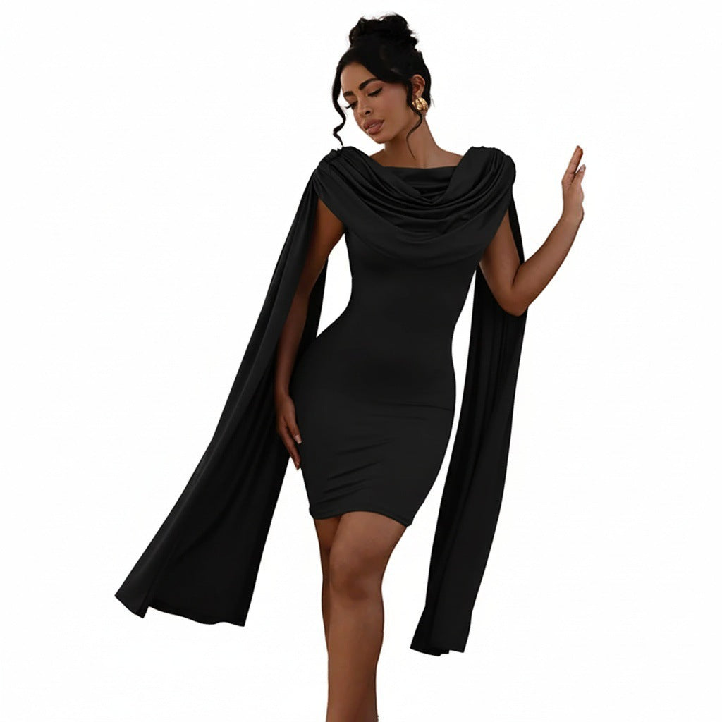 Womens Casual Sleeveless Fit-and-Flare Dress With Ties