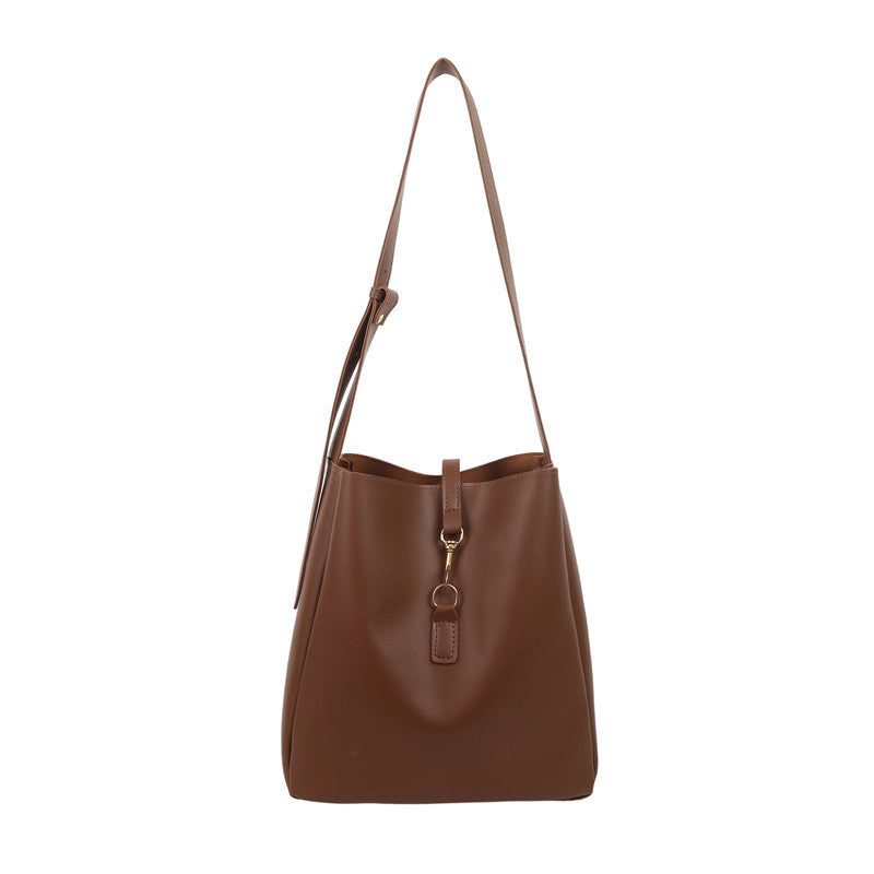 Internet Hot Fashionable Cross Body Bucket Bag Large Capacity