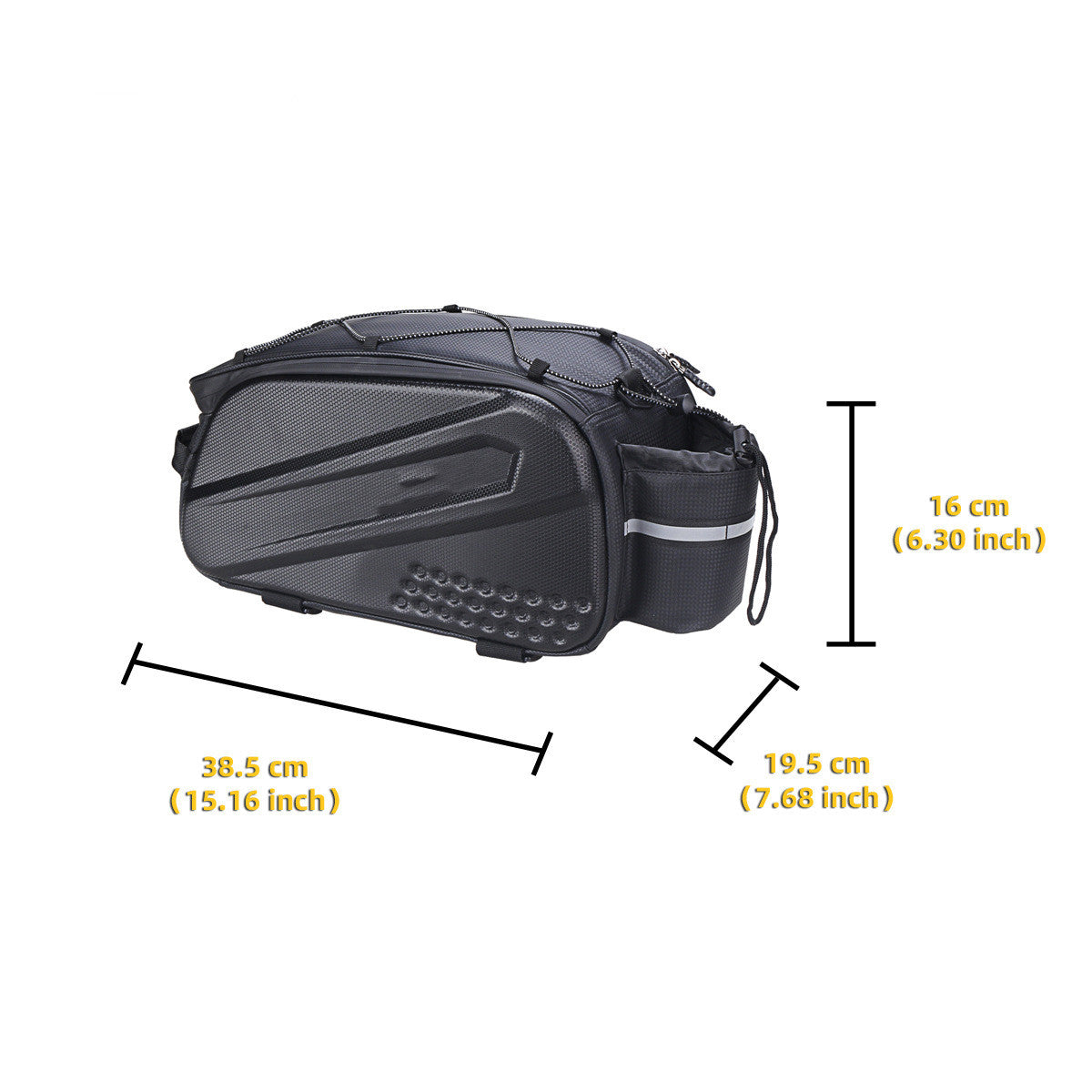 Bicycle Tail Hard Shell Riding Bag
