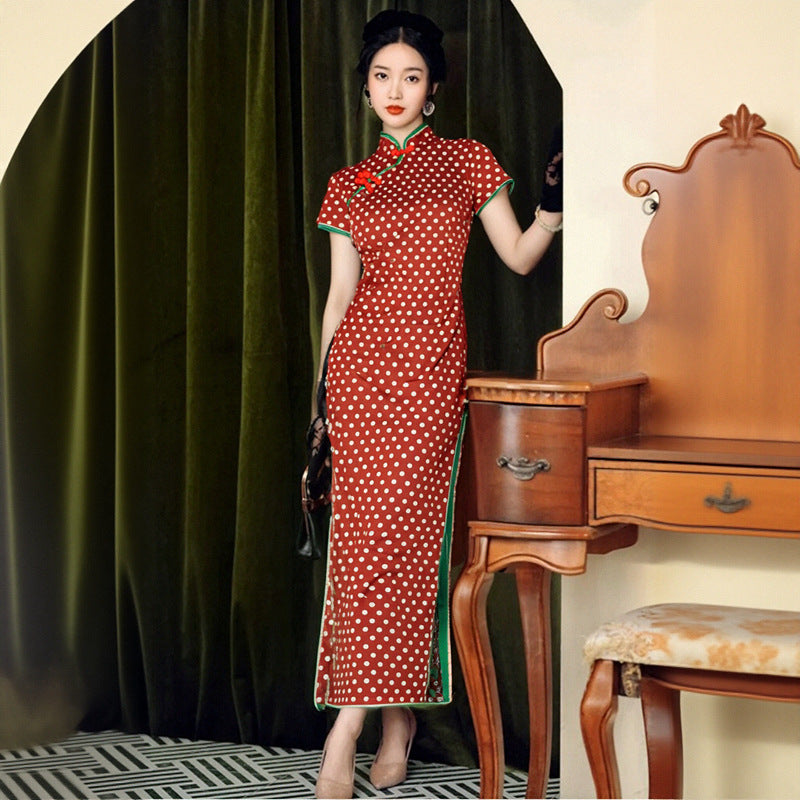 Sleek Stylish Chinese Style Dress For Women