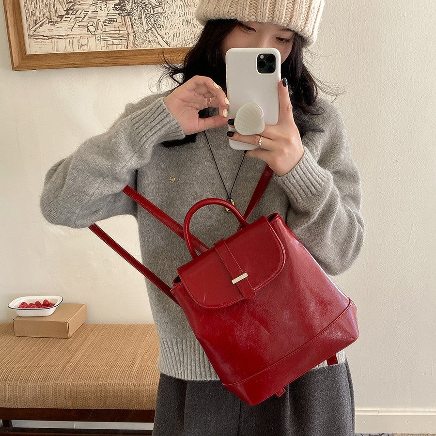 Pibai Daily Small Backpack Commuting Women