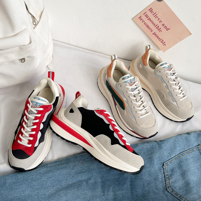 New All-match Casual Waffle Women's Shoes