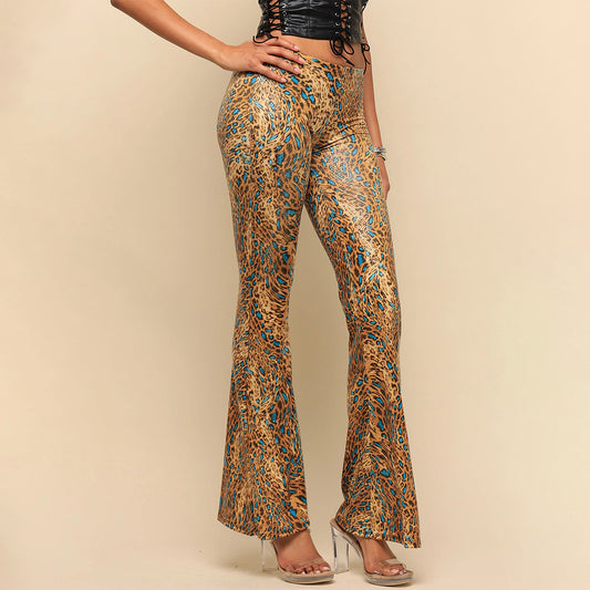 Sexy Stretchy Flared Leg Slim Fit Pants Fashion-forward