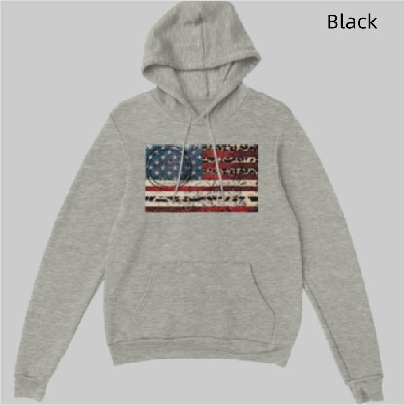 Europæisk størrelse sweatshirt med sænkede skuldre til fritidssport
